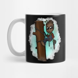 Treeman lumberjack Mug